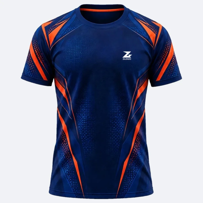 Navy Ember T-shirt – Dame