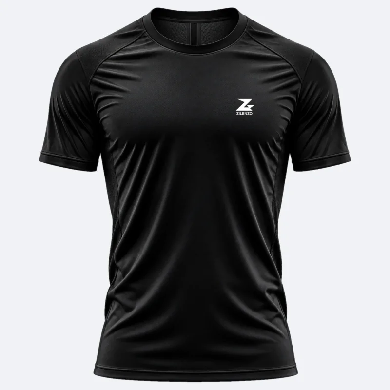 Pure Black T-shirt – Dame